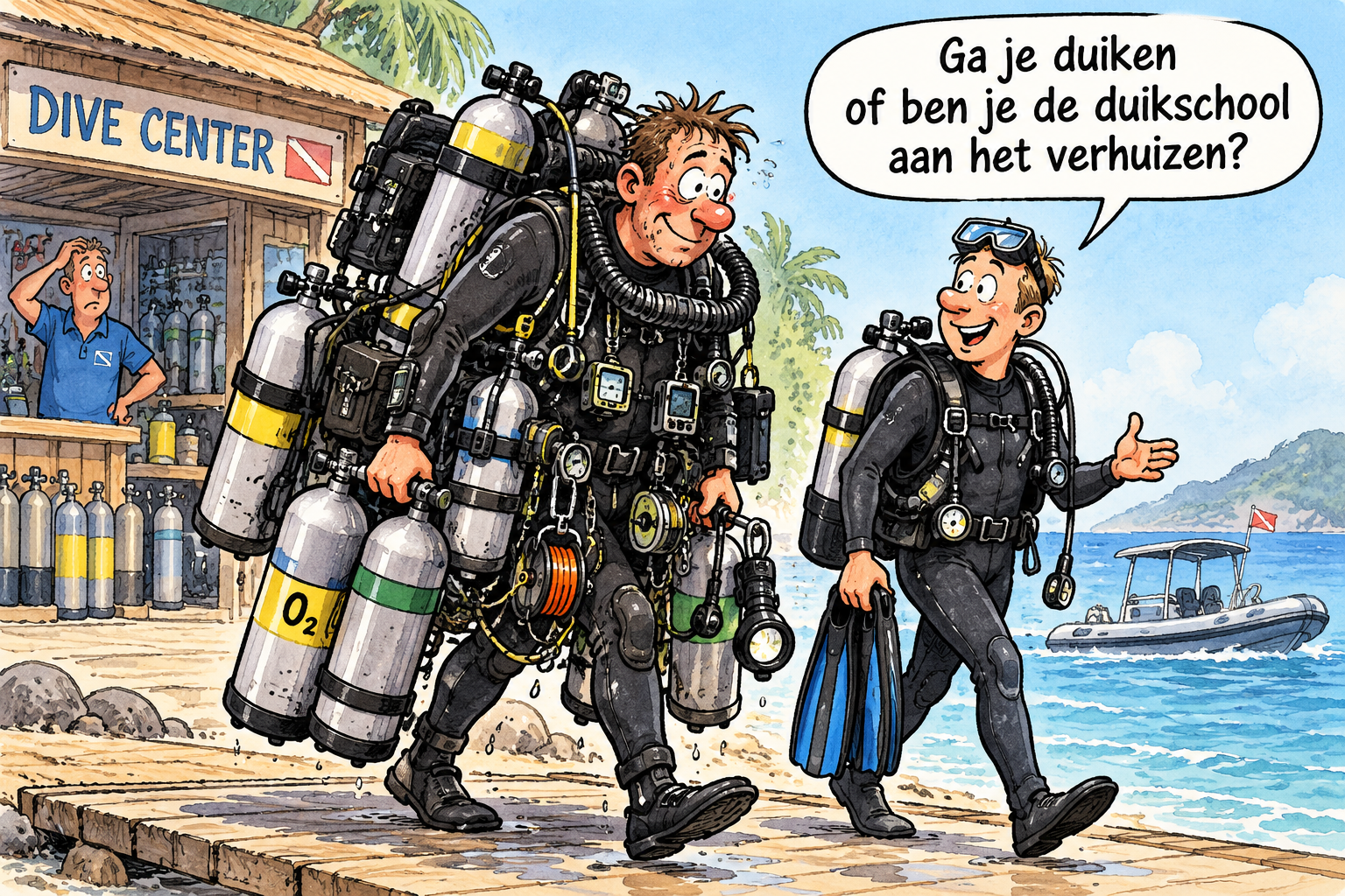 Waar ga je naartoe met die hele inventaris?